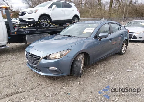 2014 Mazda Mazda3 I Touring z USA, uszkodzony, nr VIN JM1BM1V77E1150827